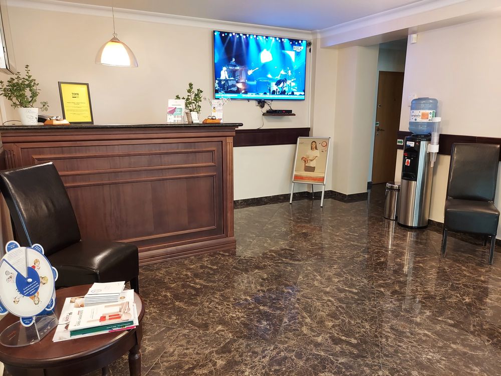 Recepția cabinetului Dr. Pețeanu din Constanța